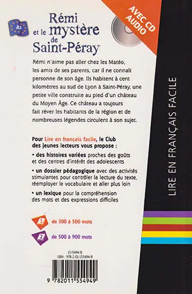 REMI ET LE MYSTERE DE SAINT PERAY